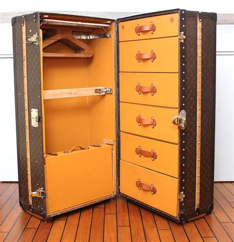 louis vuitton trunks and bags collection|louis vuitton wardrobe trunk.